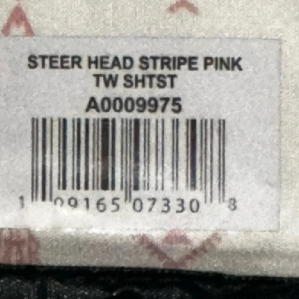 NEW Wrangler Pink Steer Head/Aztec Western 3-Piece Twin Sheet Set